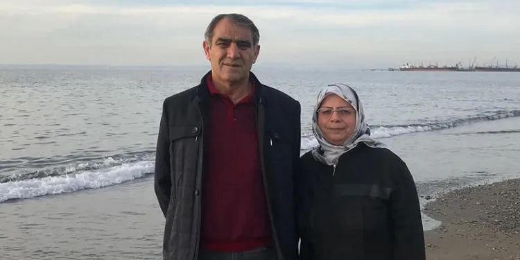 Yarım saat arayla hayatını kaybeden çift, toprağa verildi
