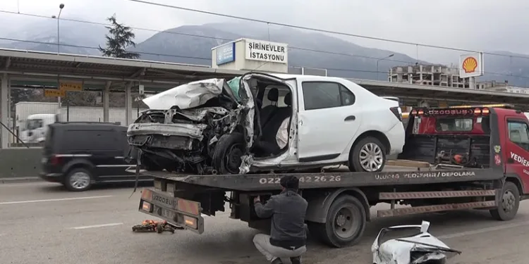 Bursa’da feci kaza sürücü hayatını kaybetti