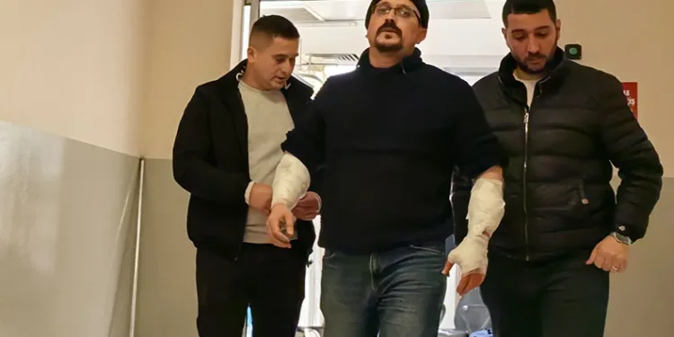 Bursa’da köpek, kollarını parçaladı