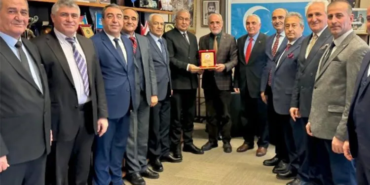 Yalçın Topçu, DATÜB’ü misafir etti