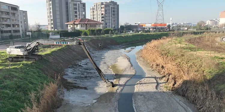 Büyükşehir’den dere temizliği