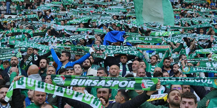 Bursaspor, seyirci rekorunda ikinci sırada
