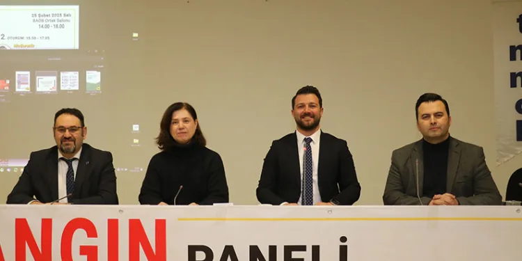 TMMOB Bursa İKK’dan yangın paneli