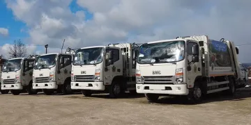Orhaneli, yeni çöp araçlarına kavuştu