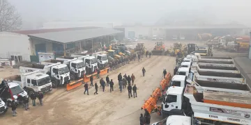 İnegöl, kar yağışına hazır