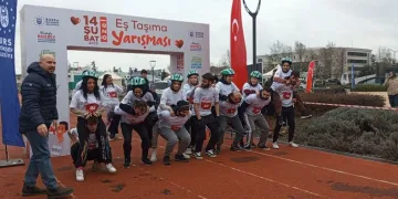 Bursa’da çiftler 14 Şubat için yarıştı