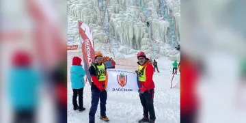 İnegöllü Sporcu Buz Tırmanış Türkiye Şampiyonu Oldu