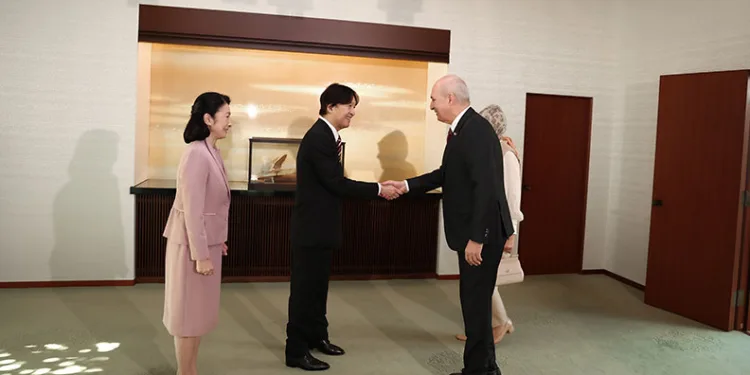 TBMM Başkanı Kurtulmuş, Japonya Veliaht Prensi Akishino ile görüştü