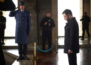 Zelenski Anıtkabir’i ziyaret etti