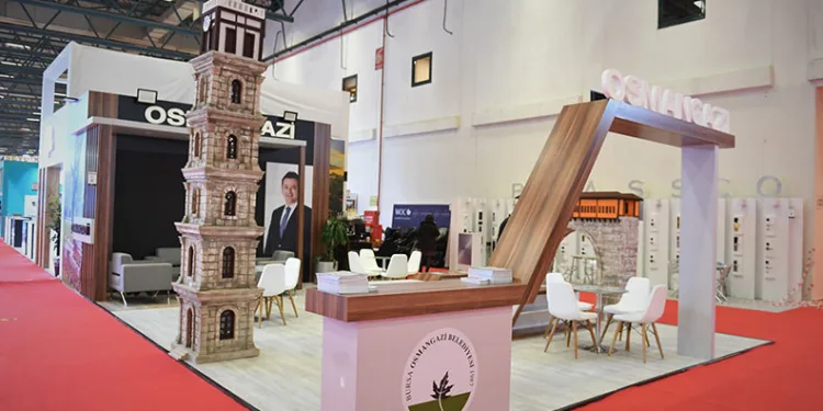 EMİTT Fuarı’nda Osmangazi Belediyesi’ne büyük ilgi