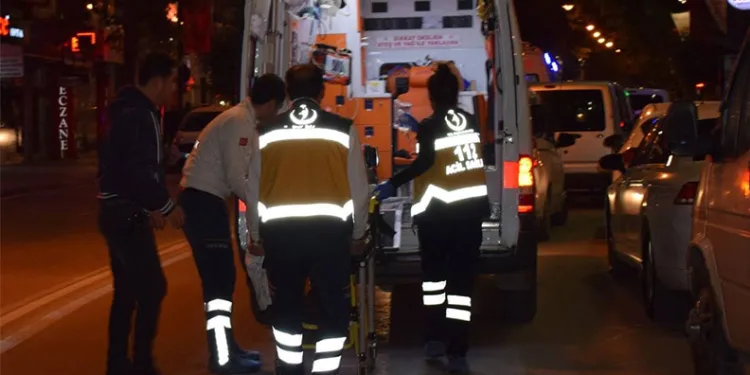 Tekirdağ’da prefabrik ev alev alev yandı