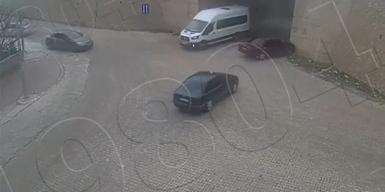 Sarıyer’de akrobatik hareketler yapan motosikletli kamerada