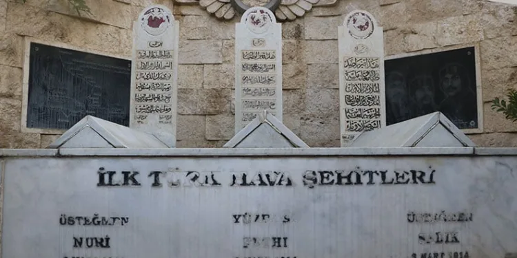 ”İlk Türk Hava Şehitliği”