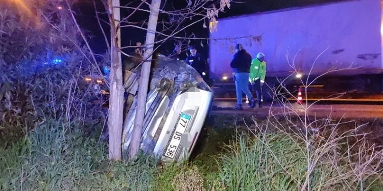 Bursa’da iki otomobil çarpıştı: 1 ölü