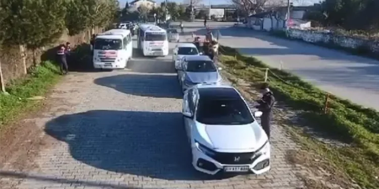 Jandarmadan Koçarlı’da denetim