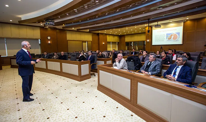 Bursa Belediyesi personeline sigaranın zararları anlatıldı