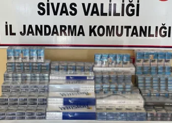 Sivas’ta bir ayda 2 bin 510 paket kaçak sigara ele geçirildi