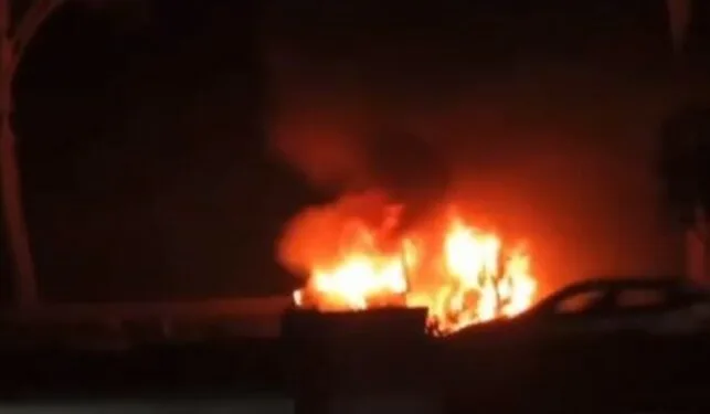Isparta’da ev yangını, alevler arasında kalan 5 kişi balkondan tahliye edildi