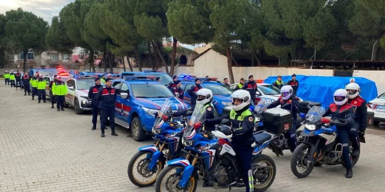 Jandarmadan özel trafik denetimi