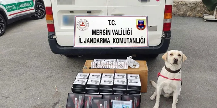 Narkotik köpeği uyuşturucu buldu: 3 gözaltı