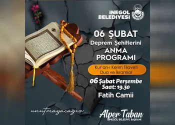 Depremin yıl dönümünde mevlit okutulacak