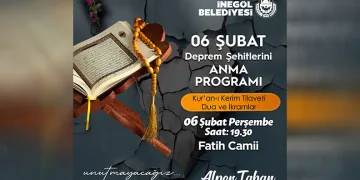 Depremin yıl dönümünde mevlit okutulacak