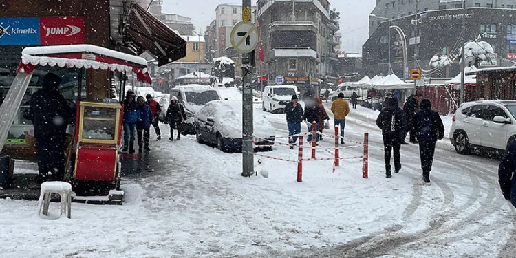 Zonguldak’ta kar yağışı hayatı olumsuz etkiledi