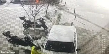 Araçlara kireçle zarar veren çocuklar yakalandı