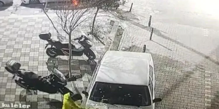 Araçlara kireçle zarar veren çocuklar yakalandı