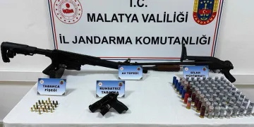Malatya’da silah ve mühimmat kaçakçılığı operasyonu