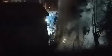 Ankara’da su deposundaki patlama nedeniyle caddeleri su bastı