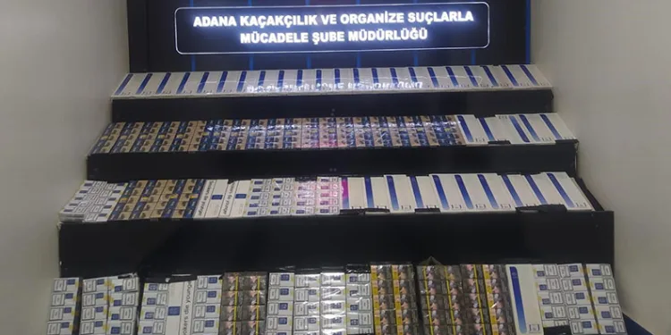Adana’da kaçakçılık operasyonunda 3 gözaltı