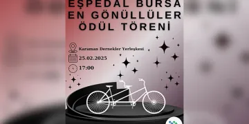 Bursa Eşpedal, Gönüllüler Plaket Töreni ile Destekçilerini Onurlandırdı