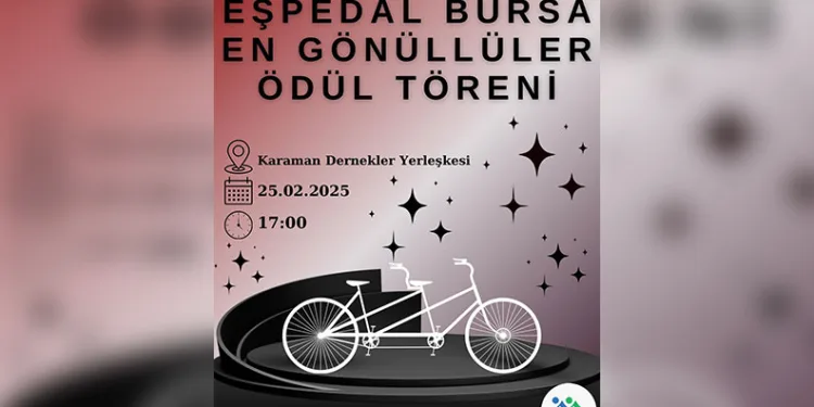 Bursa Eşpedal, Gönüllüler Plaket Töreni ile Destekçilerini Onurlandırdı