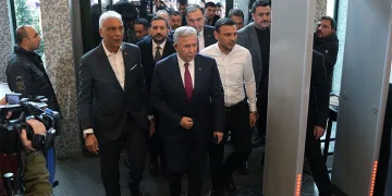 Ankara Büyükşehir Belediye Başkanı Mansur Yavaş Saraçhane’ye geldi