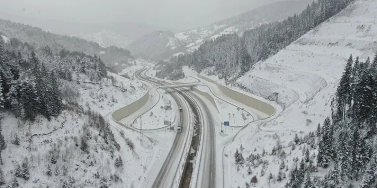 Ilgaz Dağı’nda kar kalınlığı 50 santimetreye ulaştı
