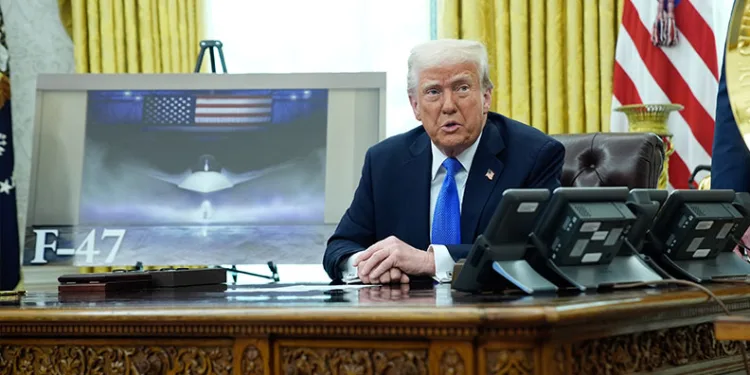 Trump F-47’Yİ tanıttı