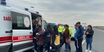 Ergene’de trafik kazası: 3 yaralı
