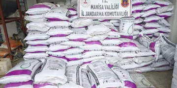Manisa’da 29 ton sahte gübre ele geçirildi