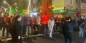 Bandırma’da eylemde gerginlik, 8 kişiye adli işlem başlatıldı
