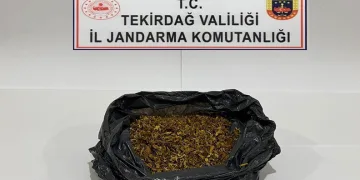 Tekirdağ’da jandarmadan uyuşturucu operasyonu
