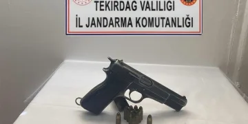 Tekirdağ’da jandarmadan ruhsatsız silah operasyonu