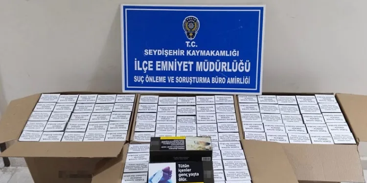 Otomobilden 40 bin makaron çıktı