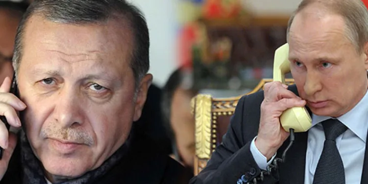 Erdoğan, Putin ile Görüştü