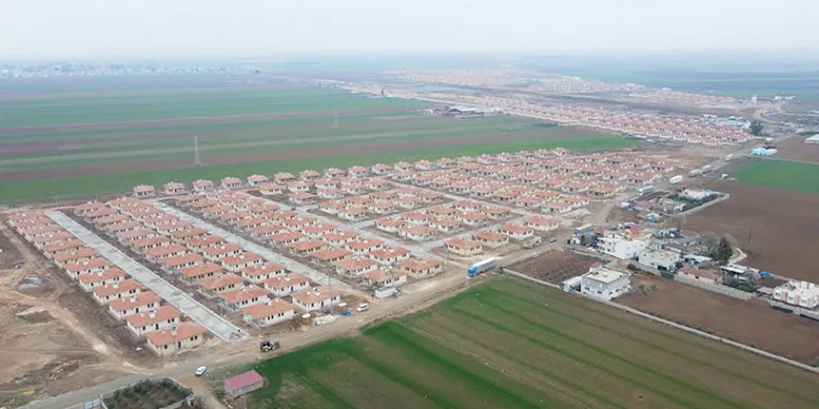Türkiye’nin ilk kırsal uydu kenti deprem bölgesinde inşa edildi