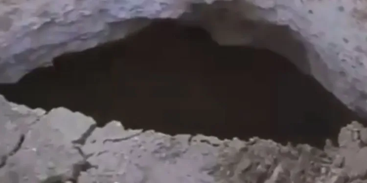Aksaray’da obruk paniği