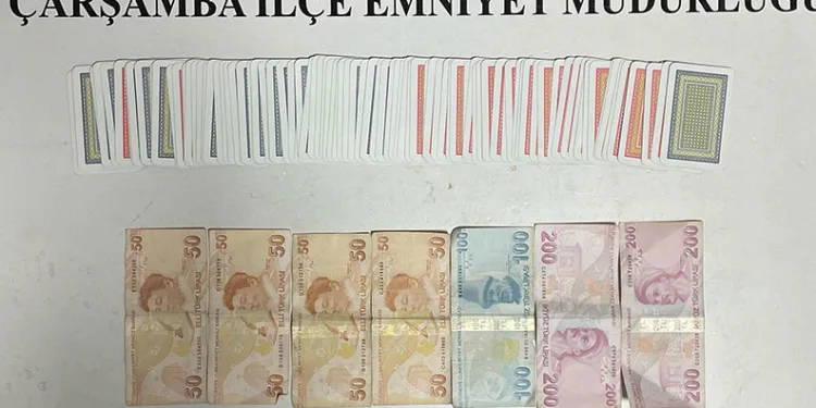 Samsun’da kumar operasyonu