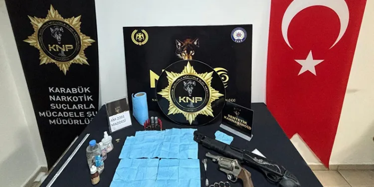 Karabük’te uyuşturucu operasyonunda 1 tutuklama