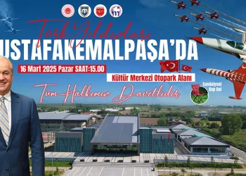 Türk Yıldızları Mustafakemalpaşa’da gösteri yapacak