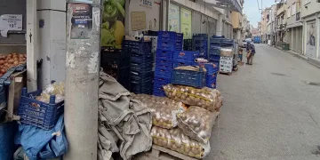 Kaldırım işgaline zabıta denetimi